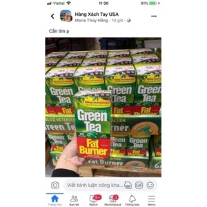 Viên uống giảm cân Green Tea Fat Burner - 200 viên