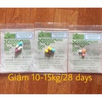 GIẢM CÂN YANHEE BOOST (7viên/ngày): Giảm mỡ cứng, nhờn thuốc