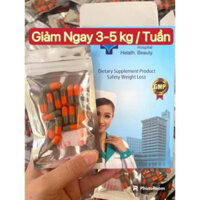 Giảm Cân Yanhee Cam Hỗ Trợ Giảm Nhanh Liệu Trình 15 Viên