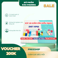 Giảm cân Yanhee Vip 18 - Giảm cân nhanh siêu mạnh cho người mỡ cứng khó giảm.