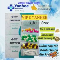 Giảm cân yanhee vip 8 cho cơ địa khó giảm cân