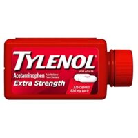 Giảm đau, hạ sốt TYLENOL EXTRA STRENGTH 500MG 325 viên.