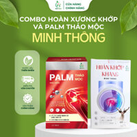 Giảm Đau Nhức Xương Khớp, Tê Bì Chân Tay. Chống Viêm, Giảm Sưng với Combo Hoàn Khớp Khang và Cao Xoa Bóp Palm Thảo Mộc