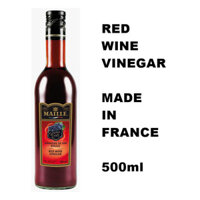 Giấm Đỏ Maille 500ml/ Giấm Rượu Vang Đỏ Maille - NK Fance/ Maille Vinegar RED WINE - Chính Hãng Maille - Pháp