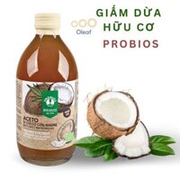 Giấm Dừa Hữu Cơ Mật Hoa Dừa Tự Nhiên Probios Có Giấm Cái 500ml Nhập Khẩu Từ Ý - Giảm Cân Ăn Kiêng - OLEAF Giấm Hữu Cơ