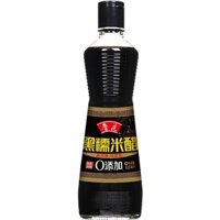 Giấm gạo nếp đen Luhua 500ml*1, lên men rắn cho các món ăn lạnh, nhúng bánh bao và xào