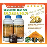 [GIẢM GIÁ 20%] GIẢI ĐỘC GAN THẢO MỘC BEBERIN CHO TÔM - 2 CHAI 1LIT