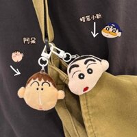 [Giảm giá 30 ngày 1206 món] Mặt dây chuyền nhồi bông Shin-chan dễ thương, mókhóa ba lô, trang trí, quà tặng hoạtìnháôái