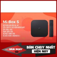 GIẢM GIÁ 50% [Bản quốc tế] Android Tivi Box Xiaomi Mibox S 4K (Android 8.1) Tiếng Việt GIẢM GIÁ 50%