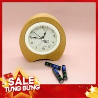 Giảm Giá 50% Đồng hồ để bàn vân gỗ vintage