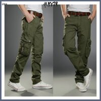 [GIẢM GIÁ 50%] Quần Kaki Túi Hộp Phong Cách Phượt- Quần Túi Hộp Nam Kaki Thời Trang