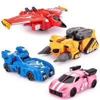 [Giảm giá] [8926 lượt mua lại] Robot đồ chơi mini biến hình Team X, xe King Kong, bộ Mecha cho bé trai bé gái 1.8