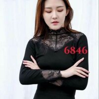 [giảm giá ]Áo giữ nhiệt cổ ren (mã 6848 và 7010)