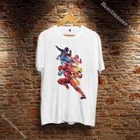 [GIẢM GIÁ] 💖Áo Unisex Power Rangers - Áo Unisex 5 anh em Siêu Nhân - Power Rangers T-Shirt phong cách - PRS-016