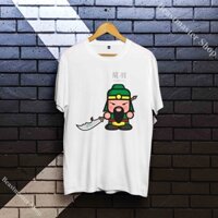 [GIẢM GIÁ] 💖Áo Unisex Quan Vũ - Áo Unisex Tam Quốc - Guan Yu T-Shirt - Three Kingdoms T-Shirt phong cách - TKD-001