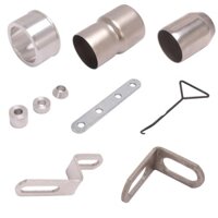 Giảm Giá Áp Dụng Cho Xe Máy Sửa Đổi Phụ Kiện Ống Xả Nối Dài Kết Nối Bộ Chuyển Đổi Thanh Kết Nối Lò Xo Kéo Móc