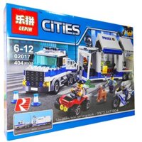 [GIẢM GIÁ] Bộ Lego Xếp Hình City Cứu Hộ Xe Cảnh Sát No.02017. Gồm 404 Chi Tiết. Lego Ninjago Lắp Ráp Đồ Chơi Cho Bé
