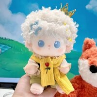 [Giảm Giá] Búp Bê Cotton 20CM Quần Áo Đồng Hồ Sơ Dễ Thương Tinh Tế Hoàng Tử Bé Quần Áo Búp Bê Trang Phục Yếm Phù Hợp Với