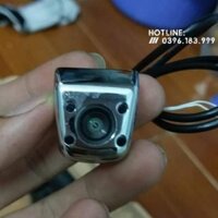 [Giảm giá]  Camera lùi 4 mắt hồng ngoại vỏ Crom chống nước