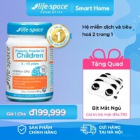 【Giảm giá có hạn】Men vi sinh cho bé 3 - 12 tuổi Life Space Probiotic Powder for Children 60g thúc đẩy tiêu hóa và hấp thụ