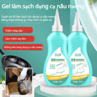 🔥Giảm giá cực hấp dẫn>> Chất tẩy đen đáy nồi chất tẩy rửa thép không gỉ Chất tẩy vết dầu nặng Gel tẩy nền nồi đen