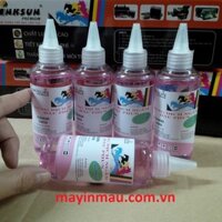 (giảm giá) Dung dịch ngâm đầu phun epson 100ml màu hồng giá đẹp inksun