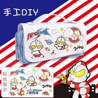 [Giảm Giá] Galaxy Ultraman Hàng Hóa Anime Sticker Phong Cách DIY Hộp Đựng Bút Chì Dung Tích Lớn Học Sinh Văn Phòng Phẩm Giá Trị Cao Học Sinh Trung Học Học Hàng Hóa Học Sinh