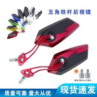 [Giảm giá] Gương chiếu hậu xe máy sửa đổi phụ kiện phổ thông gương chiếu hậu xe điện gương chiếu hậu hợp kim nhôm gương lùi
