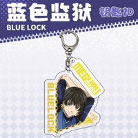 [Giảm giá hàng mới về] Móc khóa nhà tù màu xanh BLUE LOCK Clean World One Bee Happy Back Hàng hóa tự chế sáng tạo