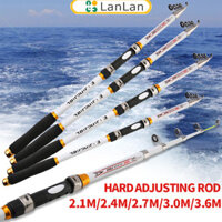 Giảm giá hấp dẫn Cần đúc đường dài 2,1m-3,6m với tay cầm bằng vải 5 lớp Phụ kiện câu cá biển