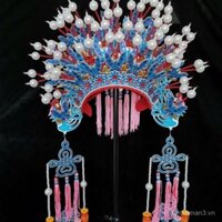 [Giảm giá hấp dẫn] Đồ dùng kịch và opera: Mũ opera, Vương miện phượng hoàng, Xiapei, Trang phục say rượu của công chúa, Mũ cô dâu, Bướm sân khấu, Studio ảnh