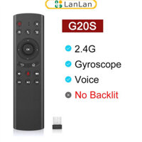 Giảm giá hấp dẫn G20s Air Mouse Bàn Phím Từ Xa Không Dây Nhập Giọng Nói Chuột Bay Điều Khiển Từ Xa Với Đầu Thu USB Tương Thích Cho Android TV Box Máy Tính Bảng