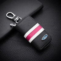 [Giảm giá hấp dẫn] Hộp đựng chìa khóa ô tô bằng da cầu vồng cho Ford Focus Everest Mustang Kuga EcoSport Escort Escape Explorer Phụ kiện Túi đựng thời trang Móc khóa