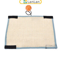 Giảm giá hấp dẫn Sisal Straw Kitten Cat Scratcher Board Mat Pad Cat Scratching Post Toy có chuông