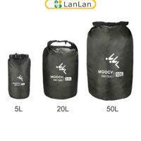 Giảm giá hấp dẫn Túi lưu trữ gấp 5l / 20l / 50l Dụng cụ tổ chức chống nước chuyên nghiệp để đi bè chèo thuyền bơi lội Kayaking Hoạt động ngoài trời