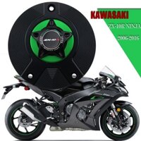 [Giảm giá hoạt động] Thích hợp cho Kawasaki ZX-10R NINJA 2006-2016 Hợp kim nhôm CNC sửa đổi Nắp bình xăng phát hành nhanh