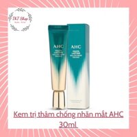 [Giảm Giá] Kem mắt AHC Youth Lasting Real Eye Cream For Face mẫu mới nhất SEASON 9 (tuýp màu xanh) 30ml Mẫu mới