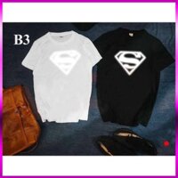 (Giảm Giá Mạnh) Áo Thun Phản Quang Nam,Nữ Superman