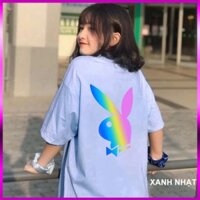 (Giảm Giá Mạnh) Áo Thun Phản Quang Thỏ Playboy