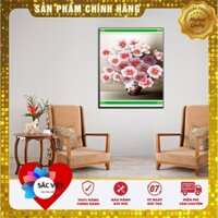 GIẢM GIÁ - MẪU TRANH THÊU HOA DLH-YA884- Kích Thước:  48×60