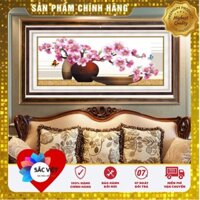 GIẢM GIÁ - MẪU TRANH THÊU HOA DLH-A1143- Kích Thước: 90×45