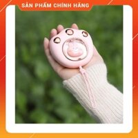 (giam gia) Máy sưởi mini cầm tay cao cấp 2400mA chân mèo siêu đáng yêu