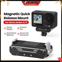 Giảm giá Mega Camera Phát Hành Nhanh Adapter Với 1 / 4 "Vít Ren Hợp Kim Nhôm Phụ Kiện Camera Tương Thích Cho DJI OSMO Action 4 / 3 Camera