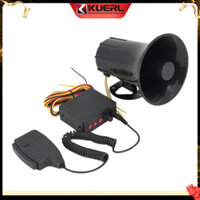 Giảm giá Mega Còi báo động ô tô, Phụ kiện xe máy, Phụ kiện xe tải, còi ô tô đa năng 12V 50W Megaphone Báo động cảnh báo khẩn cấp 3 ổ, Loa cảnh báo ô tô cho xe thuyền