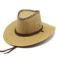 [Giảm giá] Mũ chống nắng cho nam, mũ mùa hè ngoài trời, mũ cao bồi phương Tây, mũ bảo vệ mặt trời cho nam, mũ bãi biển, mũ câu cá phong cách