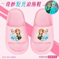 [Giảm Giá] Mùa Hè 2024 Dạ Quang Ngôi Sao Delu Dép Bé Gái Dễ Thương Nhà Đế Mềm Chống Trơn Trượt Dép Phòng Tắm Dép Bé Gái Mặc Ngoài Trời Nhà Trong Nhà Gửi Bạn Bè