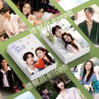 [Giảm giá] Phim truyền hình Love You Laser Photocard 100 tờ Linghe Xu Ruohan Góc tròn lomo Card Ngôi sao Hàng hóa