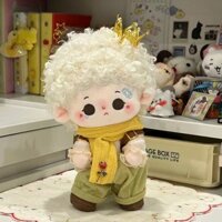 [Giảm Giá] Quần Áo Búp Bê Cotton 20cm Dễ Thương Tinh Tế Hoàng Tử Bé Quần Áo Búp Bê Trang Phục Yếm Phù Hợp Với