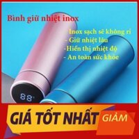 GIẢM GIÁ SÂU Bình giữ nhiệt inox hiển thị nhiệt độ cao cấp