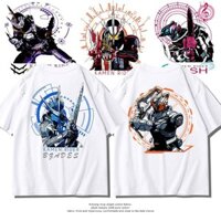 [Giảm Giá] Sinh Viên Kamen Rider Sacred Blade Joint Áo Thun Nam Tay Ngắn Cotton Nguyên Chất Thường Ngày Sabre Anime Hai Chiều Quần Áo Mùa Hè Nhà Quà Tặng Sinh Nhật St